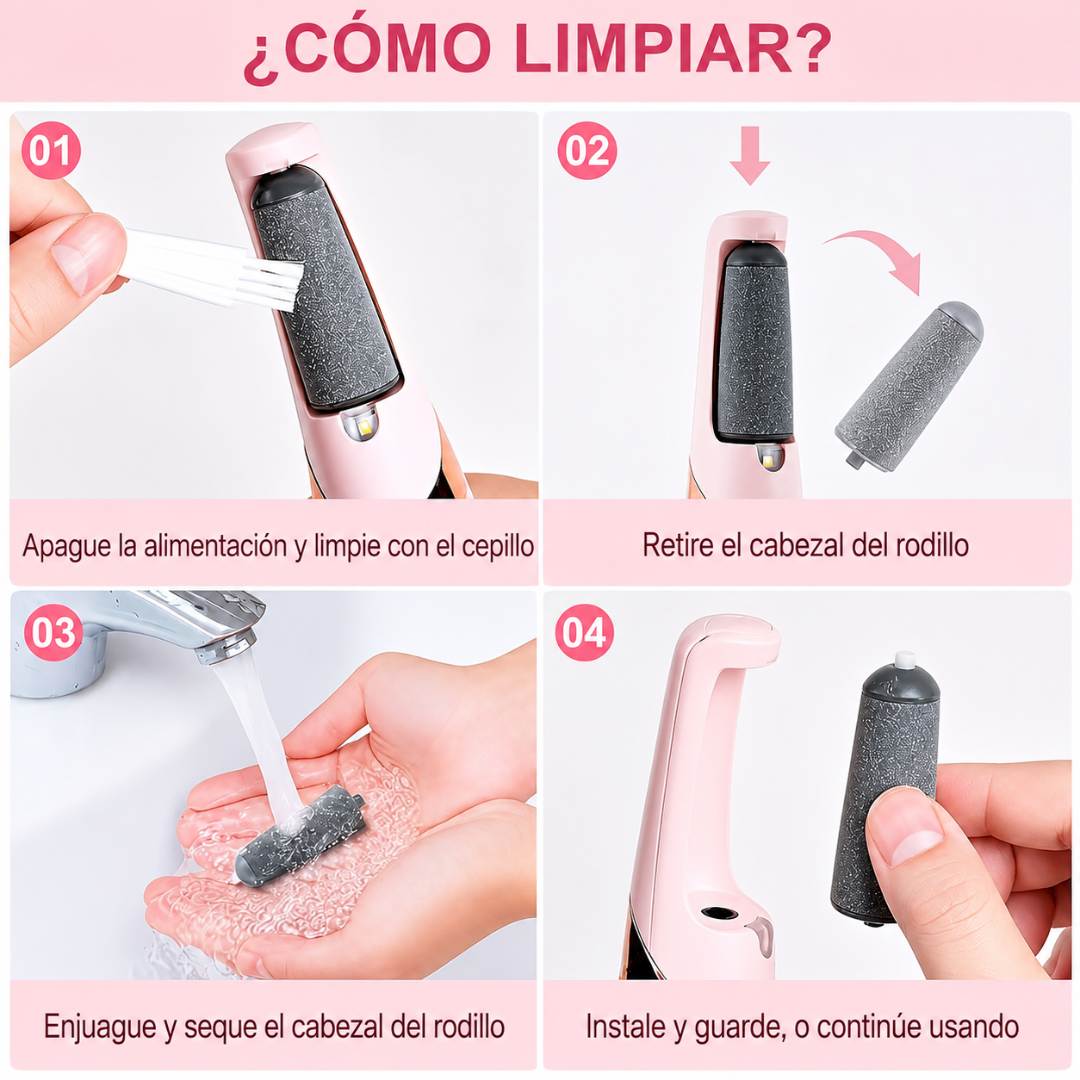 Bedilux™ Oficial | Eliminador de callos eléctrico