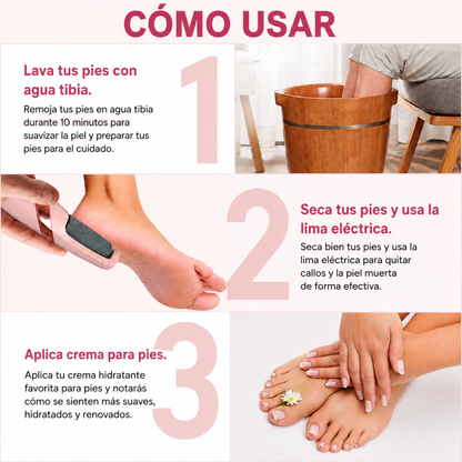 Bedilux™ Oficial | Eliminador de callos eléctrico
